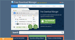 Desktop Screenshot of freedownloadmanager.org