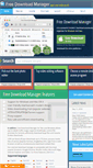 Mobile Screenshot of freedownloadmanager.org